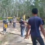 Buntut Sengketa Lahan, Masyarakat 5 Keturunan Tubaba Bentrok Dengan PT. HIM