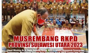 Dibuka Wagub Sulut, Bupati Minahasa ROR Hadiri Musrembang RKPD Sulut 2023