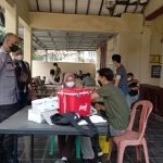 Polsek Ciruas Polres Serang PAM Vaksinasi Covid-19 Dosis Lengkap untuk Masyarakat Umum di Desa Kaserangan