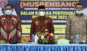 Hadiri Musrenbang, Rahmang Sampaikan Tujuh Program Prioritas Pembangunan