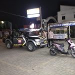 Patroli KRYD Polsek Ciruas Polres Serang Bubarkan Kerumunan