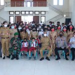 Bupati Minsel FDW Bersama Forkopimda Tinjau Percepatan Vaksinasi di Tompasobaru