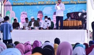 Wakil Bupati Way Kanan Hadiri Acara Istiqosah dan Ngaji Bersama Pengurus Cabang PCNU