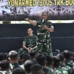 Arahan Asops Kasad untuk Pasukan Ops Satgas Yonarmed-19