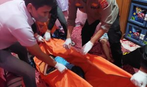 Suami Bunuh Istri dan Anak, Satreskrim Polres Serang Olah TKP