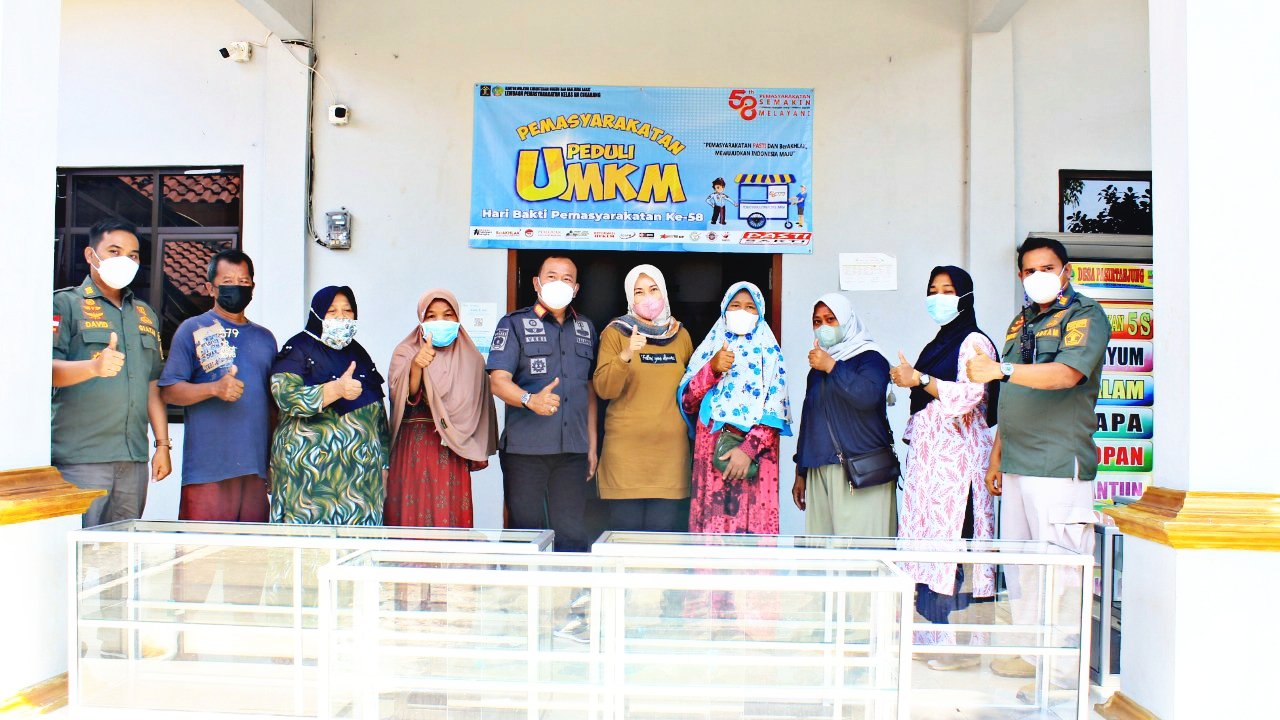 Peduli UMKM, Lapas Cikarang Beri Bantuan Sarana Usaha Pada Pelaku Usaha Mikro 1 IMG 20220409 WA0078