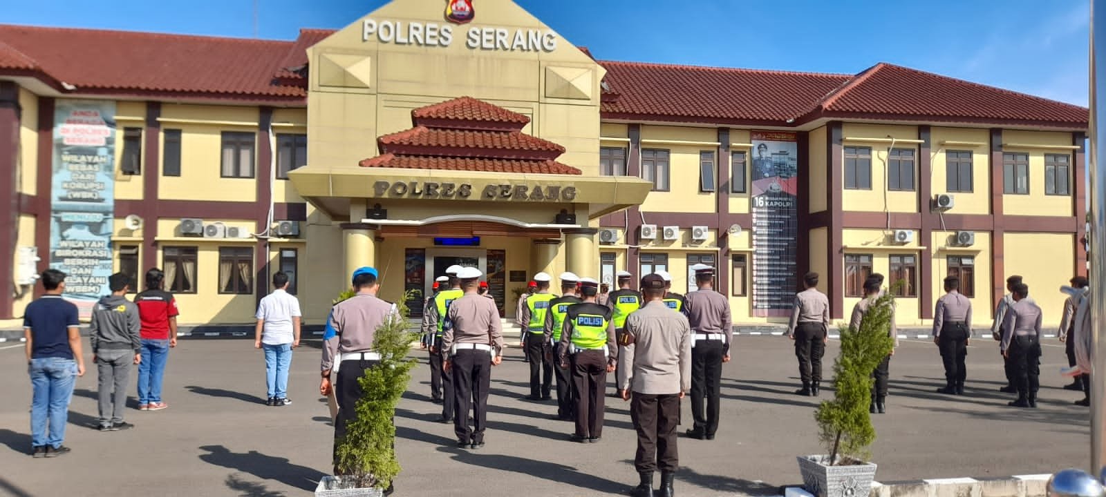 Polres Serang Laksanakan Apel Siaga Sabtu dan Minggu Dihari Libur 1 IMG 20220410 WA0033