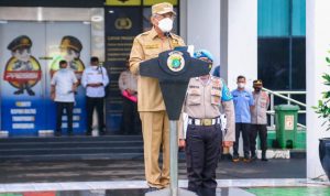 Wali Kota Benyamin Pimpin Apel Gelar Pasukan Operasi Ketupat 2022