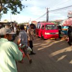 Hari Pasar didepan Polsek Pontang Polres Serang Strong Poin Antipasi Kemacetan