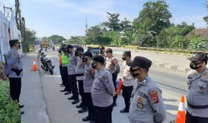 IPDA Abdul Fuad Pimpin Apel Serah Terima Posyan Asem Polres Serang