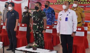 Kasdam XIII/MDK Hadiri Peringatan Hari Otda ke-26 Secara Virtual