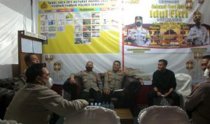 Tinjau Pos Pam Yan, Kapolres Serang Bersama Pamatwil Polda Banten Wujudkan Mudik Aman dan Sehat