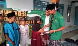 Memperingati Harlah Ke 88 PAC GP Ansor Sobang Berbagi Kasih Di Bulan Suci