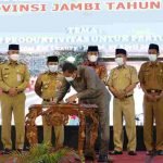 Bupati Bungo H Mashuri Tandatangani Hasil Musrenbang RKDP 2023
