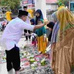 Brigpol Maidani Santuni Anak Yatim Saat Buka Bersama Tokoh Masyarakat Dusun Padang Pelangeh