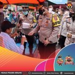 Lebaran Hari Ketiga Wisatawan Banjiri Tempat Wisata, Kapolres Serang Tinjau dan Himbau Prokes