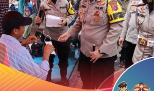 Lebaran Hari Ketiga Wisatawan Banjiri Tempat Wisata, Kapolres Serang Tinjau dan Himbau Prokes