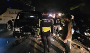 Kronologi Mitsubishi Vs Avanza Kecelakaan di Jalan Lintas Sumatera