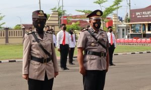 Kapolres Serang Pimpin Upacara Serah Terima Jabatan Kasat Binmas 3 IMG 20220512 WA0009