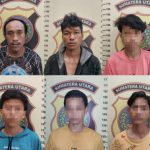 Enam Komplotan ABG Pencuri Besi Rel Kereta Api Dibekuk