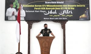 Jalinan Silaturahmi dan Kebersamaan, Prajurit Korem 071/Wijayakusuma Gelar Halal Bihalal