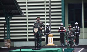 Pimpin Upacara 17-an, Pangdam II/Swj Bacakan Penekanan Kasad