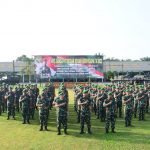 Kasdam Brigjen TNI Gumuruh Winardjatmiko Buka Apel Komandan Satuan Tersebar Kodam II/Swj