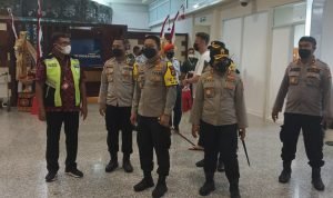 Kapolres Bandara Dampingi Kapolda Bali Tinjau Flow Kedatangan Delegasi GPDRR