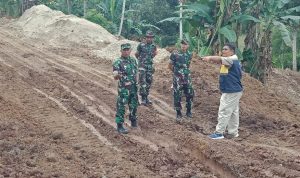 Masuk Minggu ke 2, Program TMMD ke 113 Pembangunan Fisik dan Non Fisik Terus Digenjot