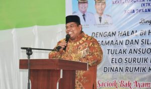 Penuhi Undangan KTKS, Suhatri Bur Hadiri Halal bi Halal di Kota Pekanbaru