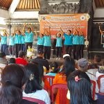 Babinsa Koramil 1616-01/Gianyar Pantau Kegiatan HUT Lansia Nasional