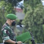 Makodam XIII/Mdk Gelar Upacara Senin, Aspers Kasdam jadi Irup