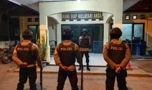 Pawas Polsek Pontang Polres Serang Melaksanakan Apel Sispam Mako