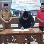 Rapat Paripurna Penyampaian Rekomendasi DPRD Tebo, 7 Fraksi Setujui LKPj