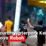 Seluncuran Waterpark Kenjeran Surabaya Roboh