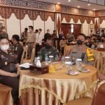 Bupati Merangin H Mashuri dan Forkopimda Ikuti Sosialiasi Perpres 87