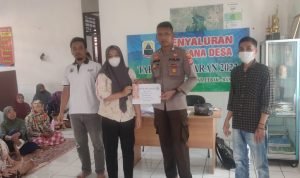 Pemdes Cirompang Salurkan BLT DD TA 2022