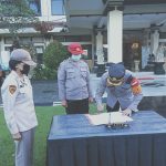 Serah Terima Siswa Latja DikTuk Bintara Polri T.A 2022 Di Polres Tabanan
