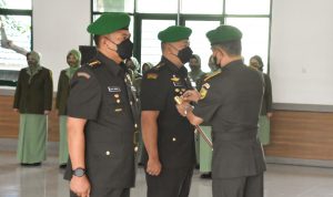 Danrem Pimpin Sertijab Kasi Intel Kasrem 044/Gapo