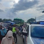 Jajaran Sat Lantas Polres Serang Laksanakan Gatur Lalin Urai Kemacetan