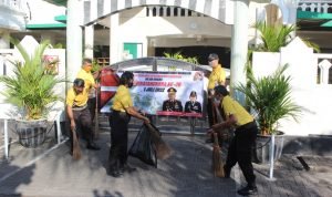 Hut Bhayangkara Ke-76, Polres Bandara Bhakti Sosial Di Tempat Ibadah