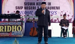 Pelepasan Siswa Siswi Kelas lX SMPN I Bakauheni, Tahun Ajaran 2021/2022