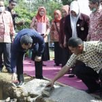 Bupati Bungo Letakkan Batu Pertama Gedung PPNI