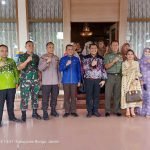 Bupati dan Wabup Bungo Sambut Aster Panglima TNI Pulkam ke Jujuhan
