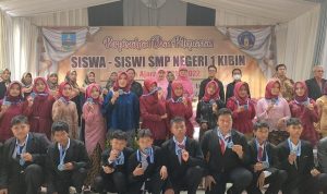 SMPN 1 Kibin Sukses Menggelar Wisuda Tahun Ajaran 2021/2022