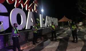 Team Pakemitmas Polres Klungkung Laksanakan Patroli Malam