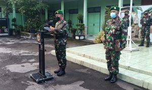 Pimpin Upacara Bendera Dandim 1619/Tabanan Sampaikan Amanat KASAD