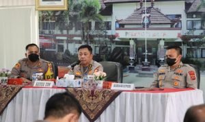 Kapolres Tabanan Sambut Kunjungan Tim Puslitbang Polri Di Polres Tabanan