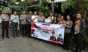 Kunjungan Polres Bandara di Hari Bhayangkara Ke-76