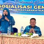 Yusrita Suhatri Bur Didampingi Kadis Perikanan Khairul Nizam Gelar Sosialisasi Gemar Ikan